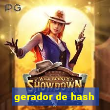 gerador de hash